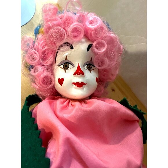 Vintage Creepy Clown Porcelain Scary Coulrophobia Halloween Poltergeist Horror - Picture 7 of 11